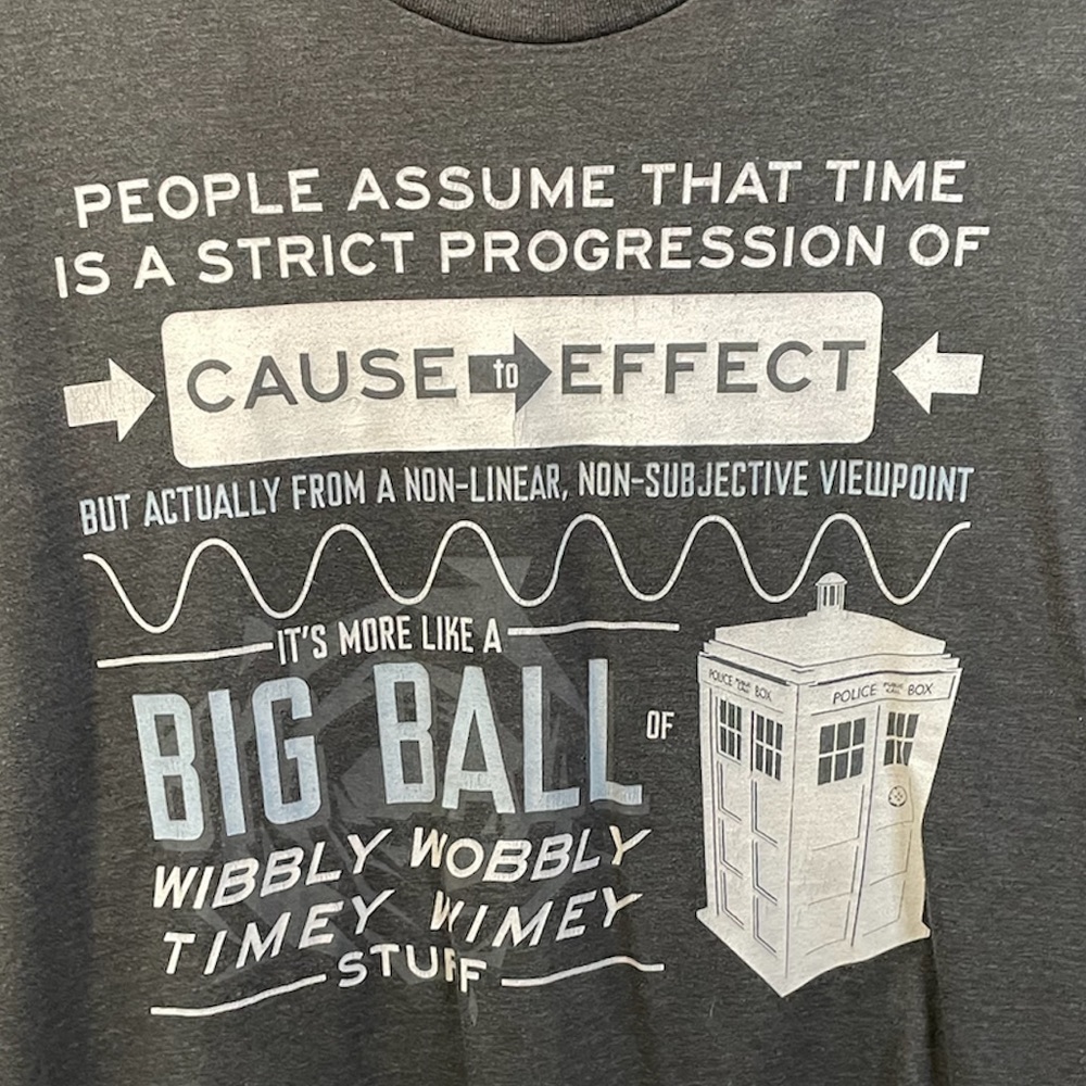Doctor Who Tee Shirt SZ - L - Picture 3 of 4